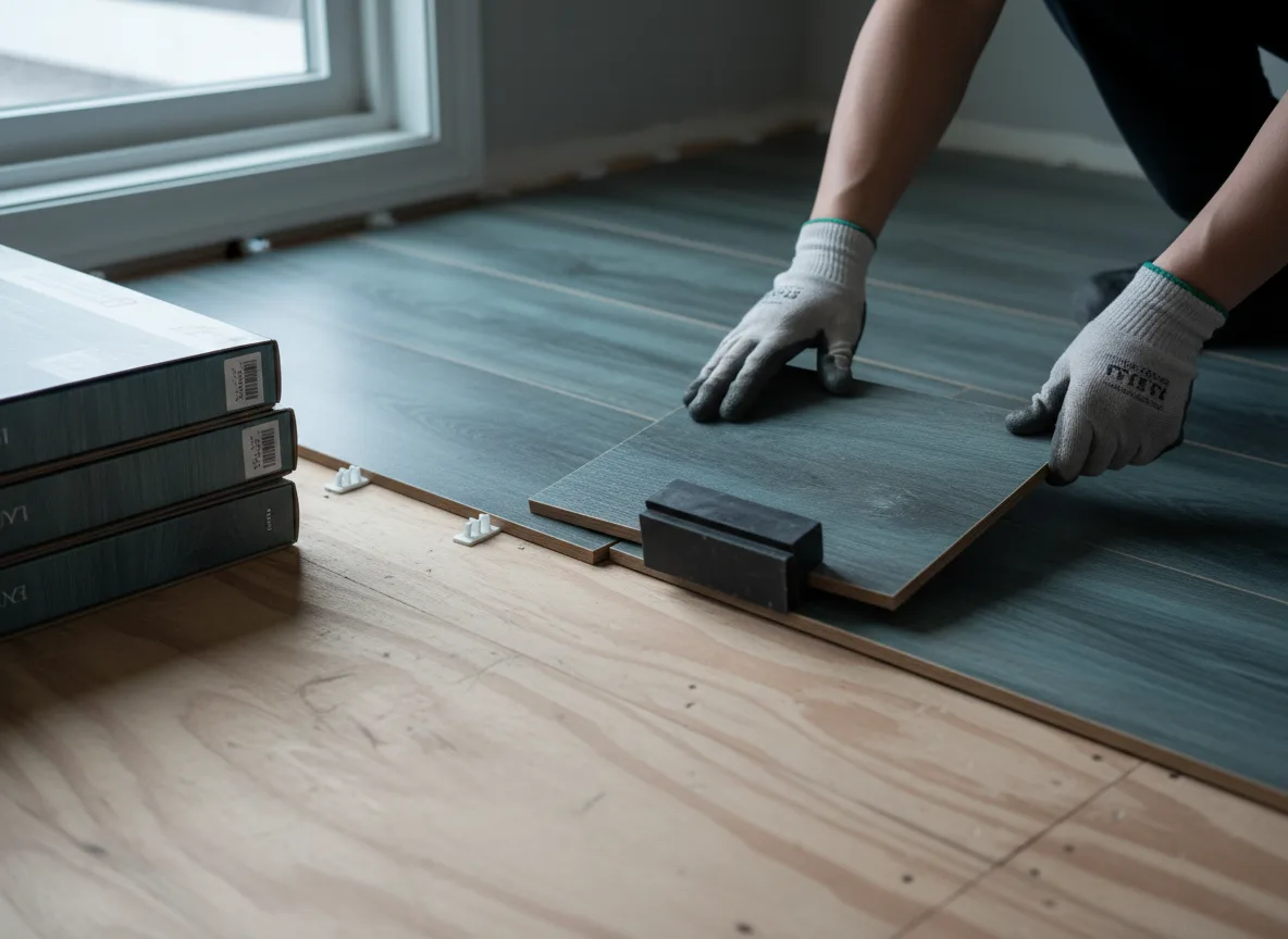Luxury Vinyl Plank Installation company in Swaledale, IA